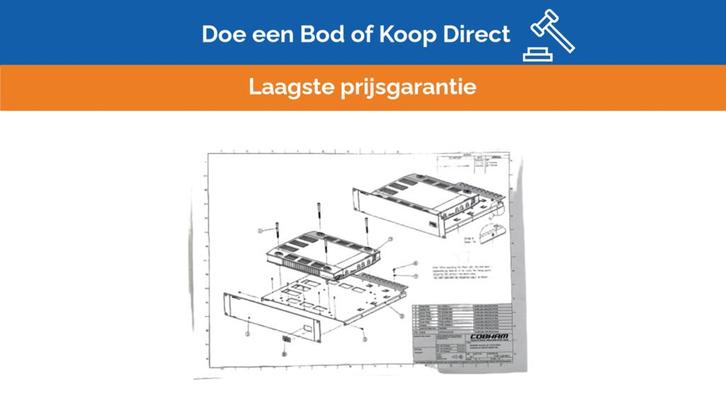 Bieden: Sailor 6080 PSU 19 inch rack mount kit -, Watersport en Boten, Navigatiemiddelen en Scheepselektronica, Ophalen of Verzenden