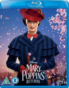 Mary Poppins Returns Blu-ray (2019) Emily Blunt, Marshall, Cd's en Dvd's, Blu-ray, Zo goed als nieuw, Verzenden