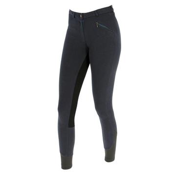 Paardrijbroek economic, - blauw, maat 140 - kerbl