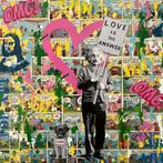 Koen Betjes (1992) - Albert Einstein OMG!! (canvas), Antiek en Kunst, Kunst | Schilderijen | Modern