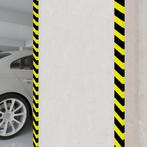 vidaXL Hoekbeschermers 2 st 6x2x101,5 cm PU geel en zwart, Huis en Inrichting, Verzenden, Nieuw