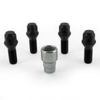 H&R Wielslotenset M14x1.50x28mm konisch Zwart - 4 slotbouten, Auto-onderdelen, Verzenden, Nieuw