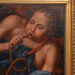 Heilige Hiëronymus, 18e-eeuw - olieverf - 1700-1750, Antiek en Kunst