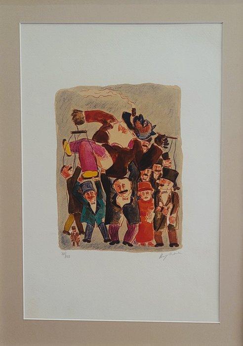 Franz Borghese (1941-2005) - Il burattinaio, Antiek en Kunst, Antiek | Overige Antiek