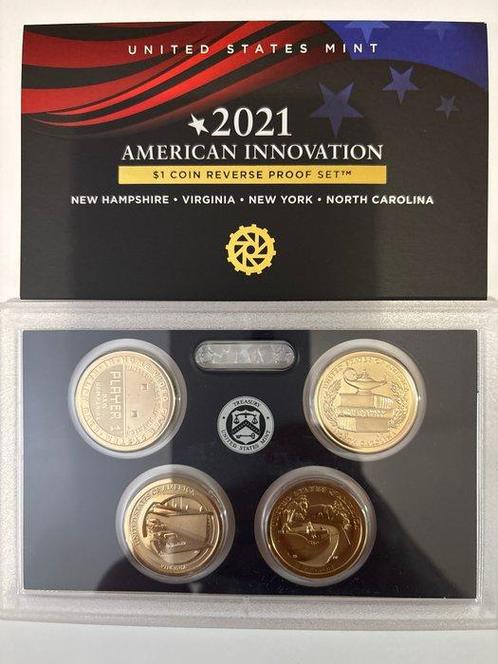 États-Unis. 1 Dollar 2021-2022 (Sans Prix de Réserve), Postzegels en Munten, Munten | Europa | Niet-Euromunten
