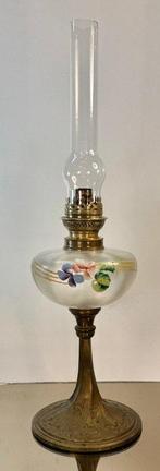 Yvon & Fils - Lampe à huile - Lampe à pétrole Art Nouveau