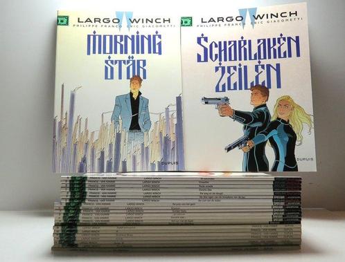 Largo Winch - 23 Albums - Eerste druk - 1990/2019, Livres, BD