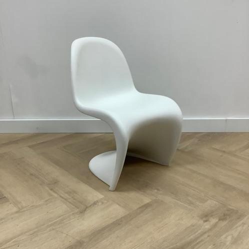 Tweedehands Vitra Panton Junior, Kinder Design stoel, mat, Huis en Inrichting, Stoelen, Wit, Gebruikt, Eén, Kunststof