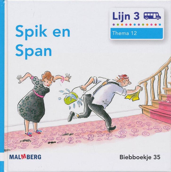 Lijn 3 Biebboekje 35, thema 12, Spik en Span, Boeken, Schoolboeken, Verzenden