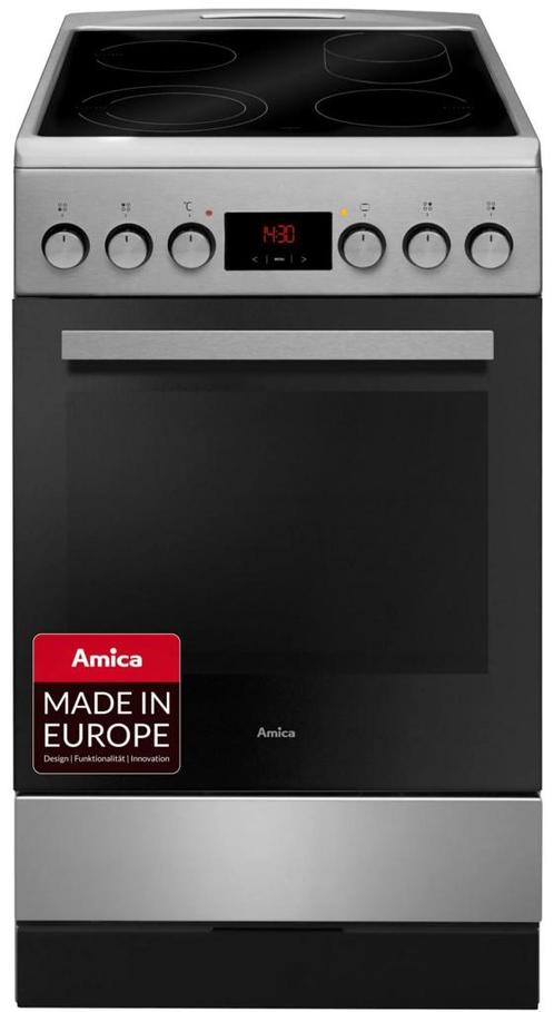 Amica Shc 903 001 E Keramisch Fornuis 50cm, Electroménager, Cuisinières, Enlèvement ou Envoi