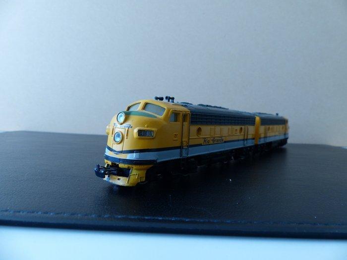 Märklin H0 - 3062/4062 - Diesellocomotief (2) - EMD F7 A and, Hobby en Vrije tijd, Modeltreinen | H0