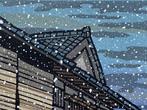 It looks like snow  - Signed by artist in pencil -