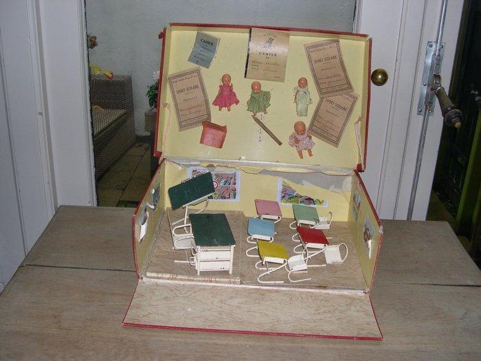 Boby Jouets - Speelgoed meubels Schoolklasje in doos -, Antiek en Kunst, Antiek | Speelgoed
