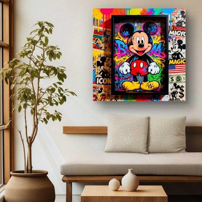 Urban3DArt (1971) - Vibrant Mickey Limited Edition, Antiquités & Art, Art | Objets design