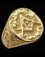 Chevalière Franc-Maçon (Équerre & Compas): Spirituele