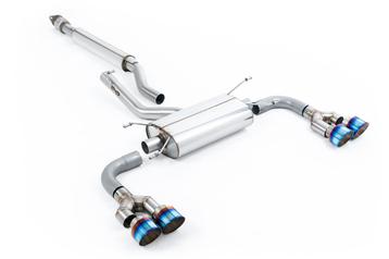 Secundaire Cat-back uitlaatsysteem | Toyota GR86 2,4 Liter (, Verzenden