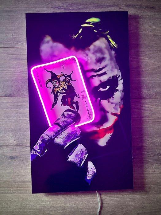 LEDMansion - Joker Card V.F. Led Wall Art, Antiek en Kunst, Kunst | Schilderijen | Modern