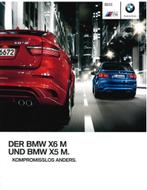 2011 BMW X5 M & X6 M BROCHURE DUITS, Livres