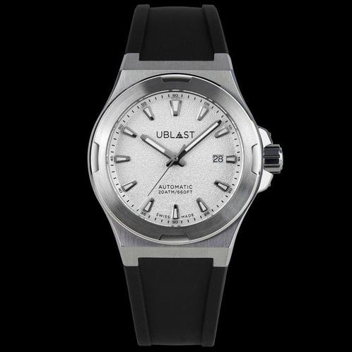 Ublast - Beyond - Automatic Swiss Made - REF.UBBEYS42WH -, Handtassen en Accessoires, Horloges | Heren