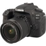 Canon EOS 90D + 18-55mm F/3.5-5.6 III occasion, Zo goed als nieuw, Verzenden