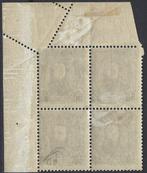 Congo belge 1887 - Etat Indépendant du Congo - Bloc de 4, Postzegels en Munten, Gestempeld