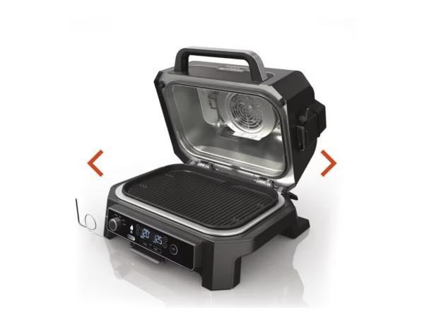 Veiling - Ninja Woodfire Pro XL OG850EU – Elektrische BBQ/, Tuin en Terras, Elektrische barbecues