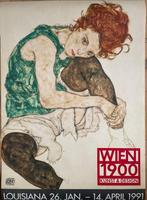 Egon Schiele (after) - Siddende Kvinde (Kunstnerens kone),