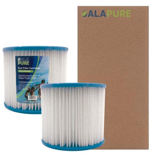 Alapure Spa Waterfilter geschikt voor Pleatco PWB4PAIR, Tuin en Terras, Zwembad-toebehoren, Verzenden
