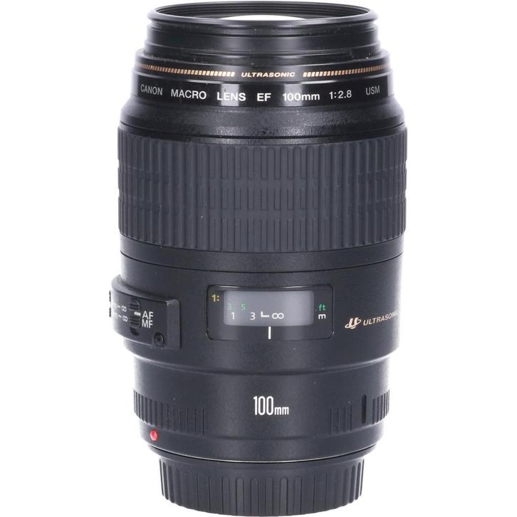 Tweedehands Canon EF 100mm f/2.8 Macro USM CM4309, Audio, Tv en Foto, Foto | Lenzen en Objectieven, Overige typen, Gebruikt, Ophalen of Verzenden