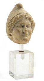 Oud-Romeins Marmer Hoofd van Attis-sculptuur. 2e - 3e eeuw, Collections