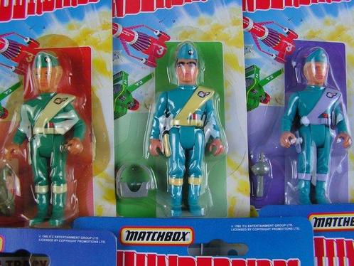 Matchbox - Jouet Thunderbirds Action Figure Set 10 pcs., Antiek en Kunst, Antiek | Overige Antiek
