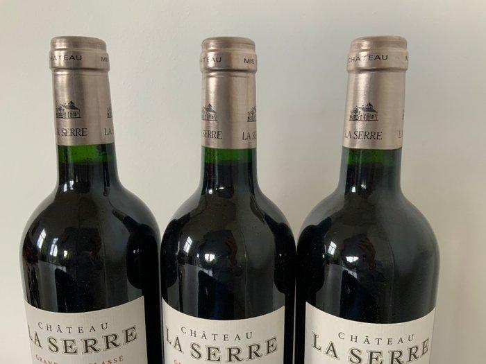 2012 Château La Serre - Saint-Émilion Grand Cru Classé - 3, Verzamelen, Wijnen