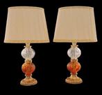 Murano glass table lamps - Tafellamp (2) - Glas - Murano, Antiquités & Art