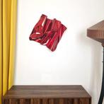 José Soler Art - Steel Silk. Red (Wall Sculpture), Antiek en Kunst, Kunst | Schilderijen | Modern