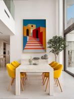 Nelson F. León - Composición en Rojo y Amarillo XL- (NO, Antiek en Kunst