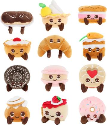 Keel Toys Scented Bakery Mini Pluche 12CM-Willekeurig beschikbaar voor biedingen