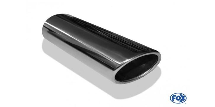 FOX Laspijp type 32 106x71 mm / lengte: 300 mm - ovaal / opg, Auto-onderdelen, Uitlaatsystemen, Nieuw, Verzenden