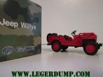 Jeep Willys, kleur rood. (Speelgoed, Overig), Verzenden