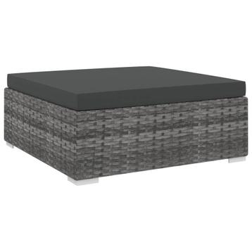 Modulaire Voetenbank Grijs | Retour Deal | Tuinmeubilair beschikbaar voor biedingen
