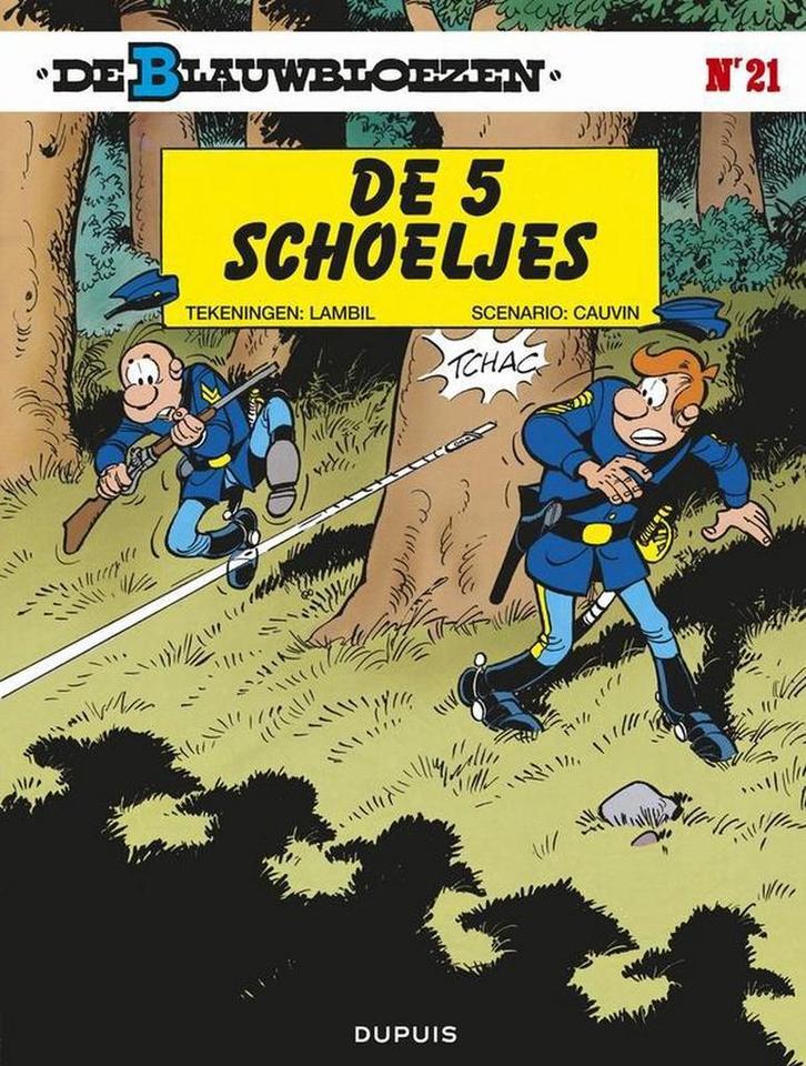 Vyf schoeljes / De Blauwbloezen / 21 9789031409402 Lambil, Boeken, Stripverhalen, Gelezen, Verzenden