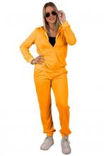 Trainingspak Dames Neon Oranje, Kleding | Dames, Verzenden, Nieuw