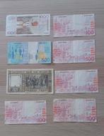 België. - 8 banknotes - various dates (Zonder minimumprijs)