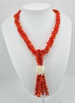 Bloedkoraal - Zilver - Halsketting - CORALLO MEDITERRANEO