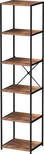 2dekans | Boekenkast wandkast Stoer - industrieel - metaal, Huis en Inrichting, Ophalen of Verzenden, Nieuw