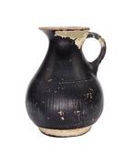 Oud-Grieks Zeldzame Campanische vaas versierd met groeven -, Antiek en Kunst