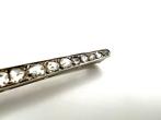 Zonder Minimumprijs - Broche - 18 karaat Witgoud Diamant