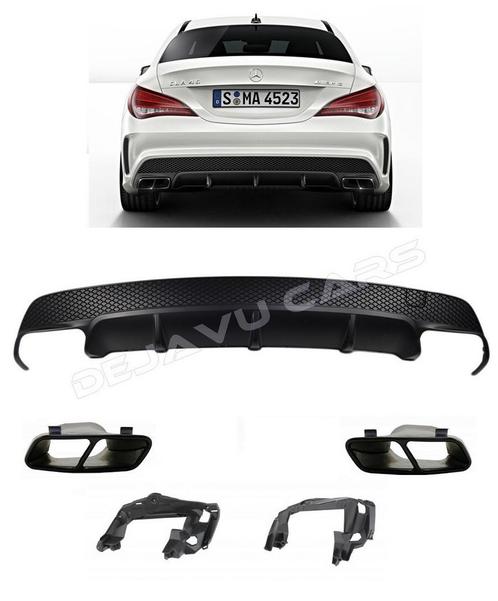 CLA45 AMG Look Diffuser voor Mercedes Benz CLA-Klasse W117 /, Auto diversen, Tuning en Styling, Ophalen of Verzenden