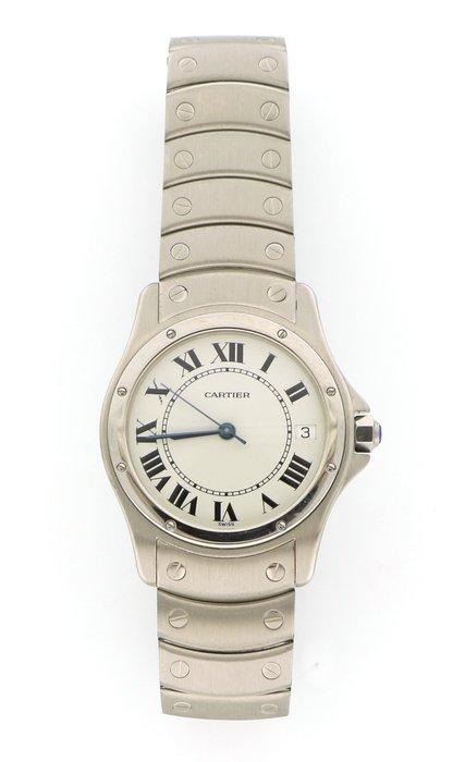 Cartier - Santos Ronde - Zonder Minimumprijs - 1920 1 -, Handtassen en Accessoires, Horloges | Heren