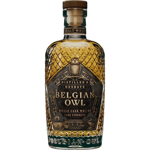Belgian Owl Cask Strength Black Intense Whisky 69° - 0,5L, Collections, Vins
