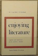 Enjoying literature 9789011855229, Gelezen, H.J. van Moll, Verzenden